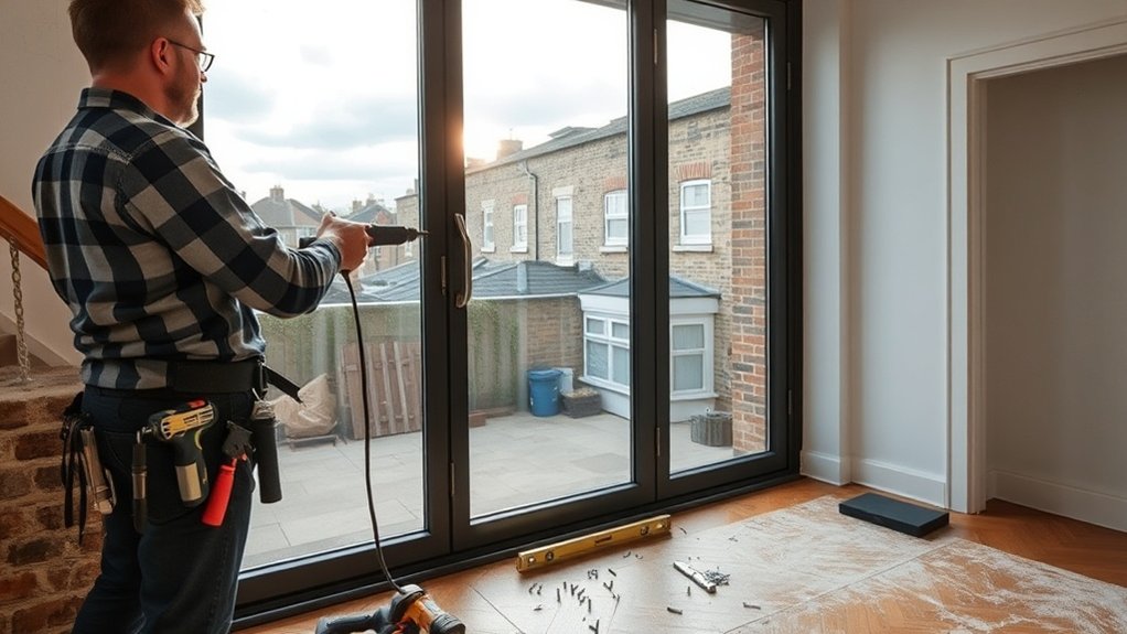 Aluminium Door Installation Thame