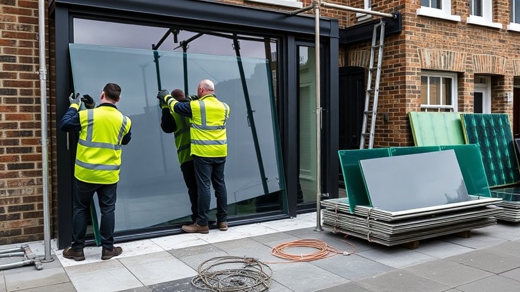 Low-E Glass Installation Thame