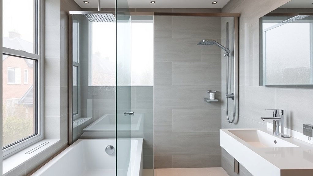 Semi-Frameless Shower Screens Thame