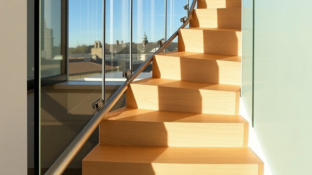 Staircase Glass Panels Thame