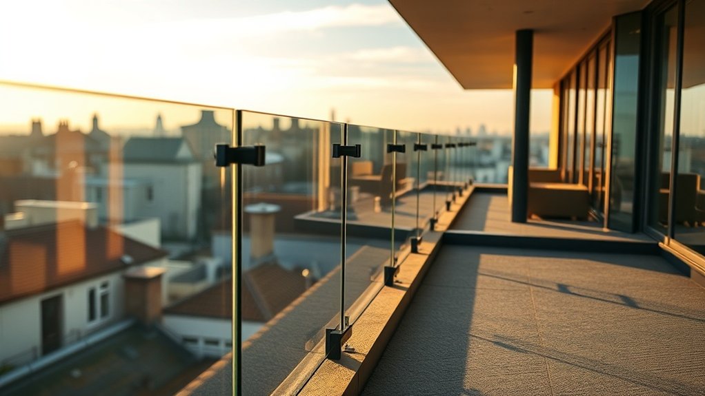 Terrace Glass Balustrades Thame